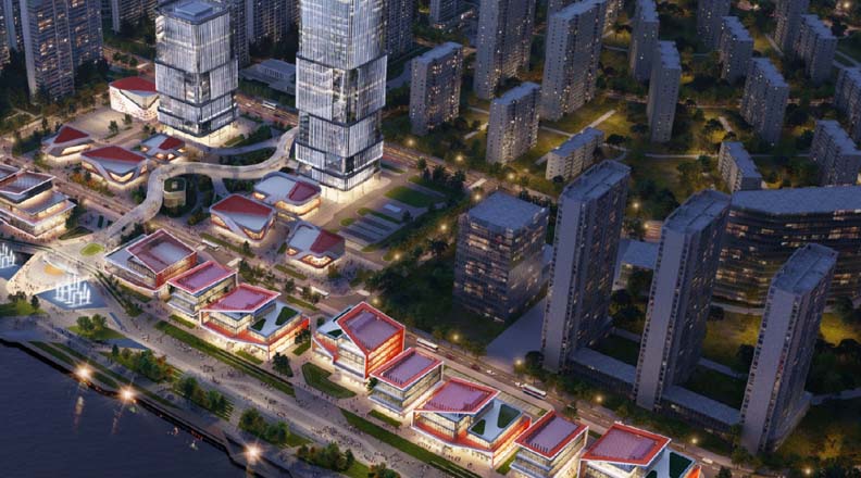 跨国企业区域总部集聚区项目